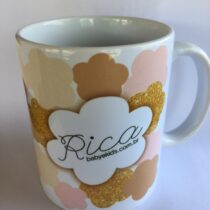 Caneca Exclusiva da marca Rica em Porcelana