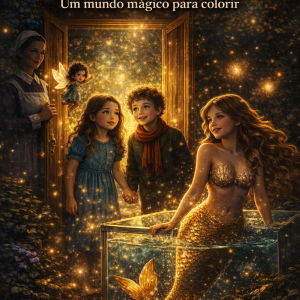 O segredo do armário mágico O Segredo do Armário – Livro para Colorir