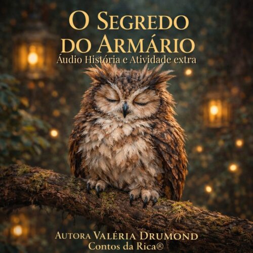 Áudio História e Atividade extra O Segredo do Armário — Áudio história completa + Livro para colorir