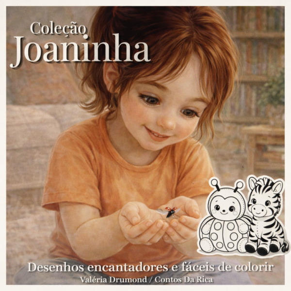 joana 123 COLEÇÃO JOANINHA - Desenhos fáceis de colorir